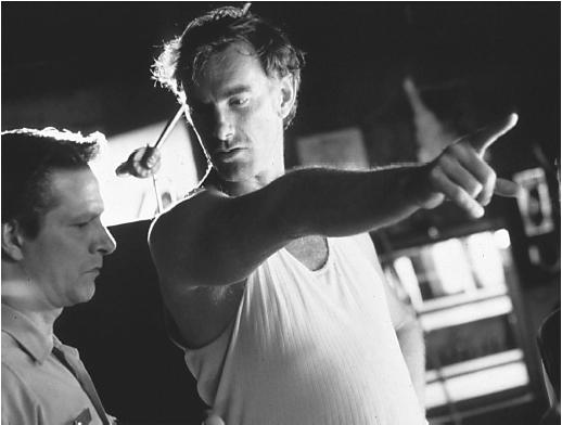 John Sayles (right) with Chris Cooper