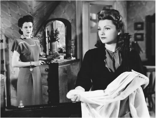 Anne Baxter (right) with Ruth Warwick in Guest in the House