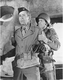Charles Bronson (right) in The Dirty Dozen