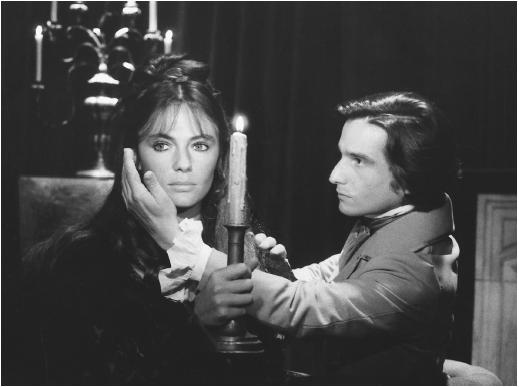 Jean-Pierre Léaud with Jacqueline Bisset in Day for Night