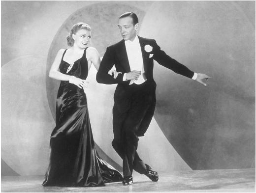 Ginger Rogers and Fred Astaire in Carefree